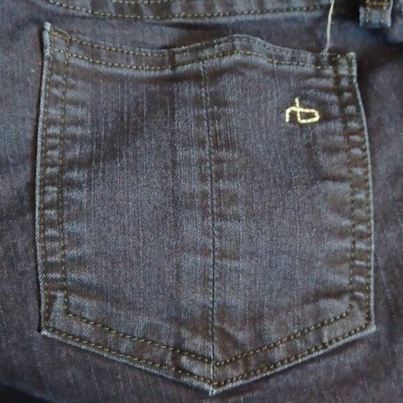 Rag & Bone Legging Skinny Jeans Midnight Wash Size 26 Dark Blue - Picture 7 of 8